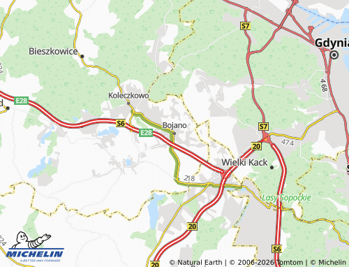 Carte MICHELIN Bojano - ViaMichelin