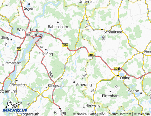 Mapa MICHELIN Durrhausen - ViaMichelin