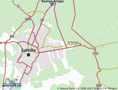 MICHELIN Puerta del Rey map - ViaMichelin