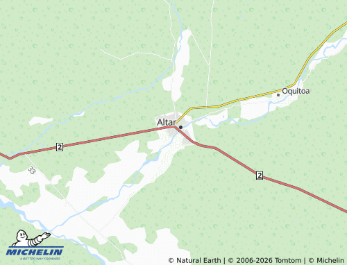 Mapa MICHELIN De Abajo - ViaMichelin