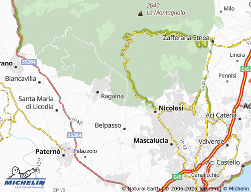 MICHELIN Segreta map - ViaMichelin