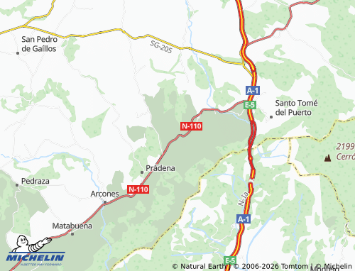 MICHELIN Casla map - ViaMichelin