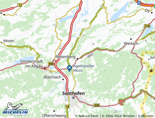 Mappa MICHELIN Rettenberg - ViaMichelin