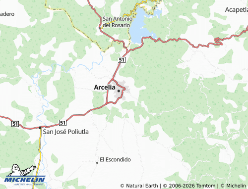 Mapa MICHELIN Palmitas - ViaMichelin