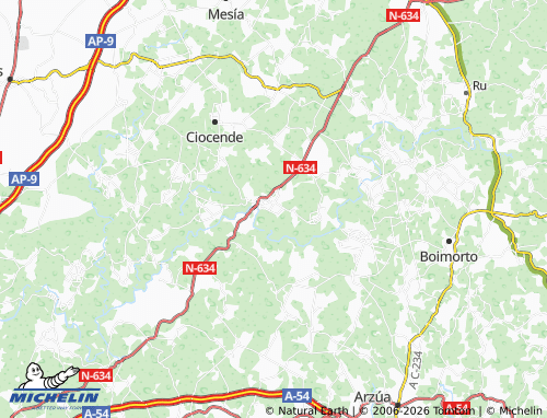 Mappa MICHELIN A Igrexa - ViaMichelin