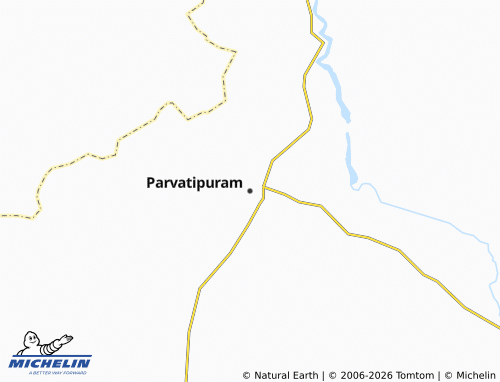 MICHELIN Parvatipuram map - ViaMichelin