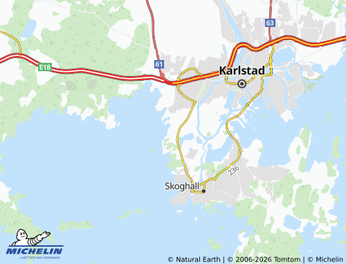 MICHELIN-Landkarte Dingelsundet - ViaMichelin