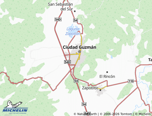Mapa MICHELIN La Central - ViaMichelin