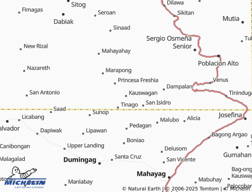 MICHELIN Kauswagan map - ViaMichelin