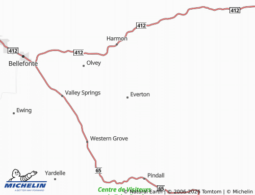 Mappa MICHELIN Everton - ViaMichelin