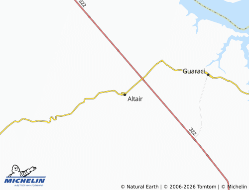 Mapa MICHELIN Altair - ViaMichelin