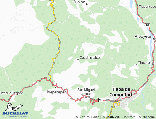 Mapa MICHELIN Coachimalco - ViaMichelin