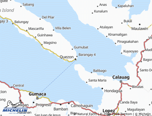 MICHELIN Barangay 1 map - ViaMichelin