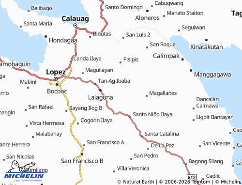 MICHELIN Villa Geda map - ViaMichelin