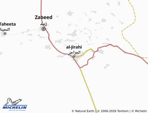 Mappa MICHELIN al-Jirahi - ViaMichelin