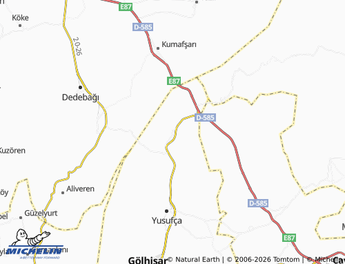 Mappa MICHELIN Çamköy - ViaMichelin