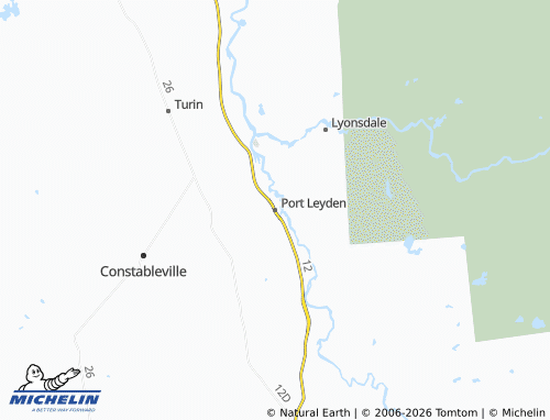 Mapa MICHELIN Port Leyden - ViaMichelin
