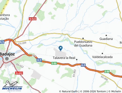 Kaart MICHELIN Balboa - ViaMichelin