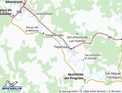 MICHELIN Nuevo, Corral Falso map - ViaMichelin