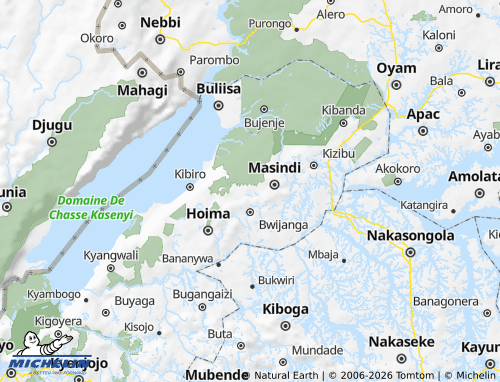MICHELIN Buruuli map - ViaMichelin