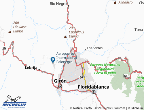 MICHELIN María Paz map - ViaMichelin