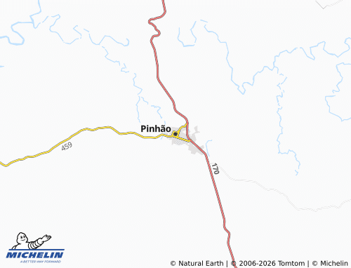 MICHELIN Pinhão map - ViaMichelin