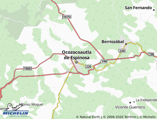 Carte MICHELIN San José - ViaMichelin