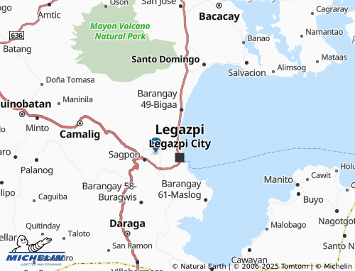 MICHELIN-Landkarte Barangay 42-Rawis - ViaMichelin