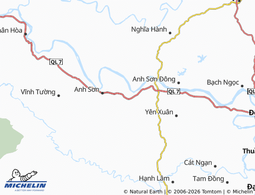 Mapa MICHELIN Long Sơn - ViaMichelin