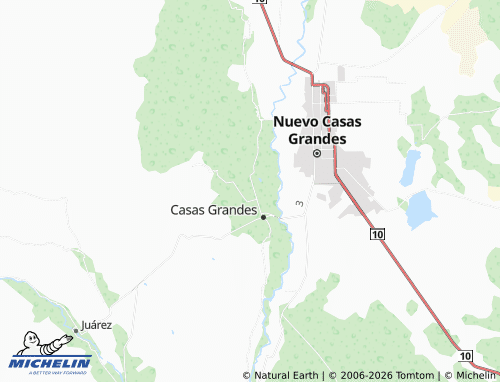 Mappa MICHELIN San Antonio - ViaMichelin