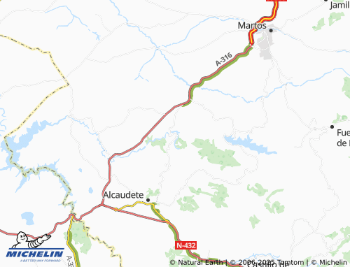 MICHELIN Venta de Pantalones map - ViaMichelin