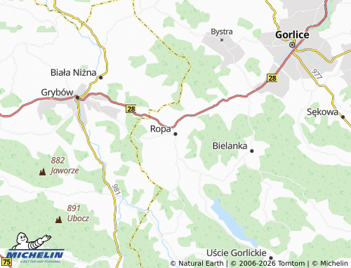 Carte MICHELIN Ropa - ViaMichelin