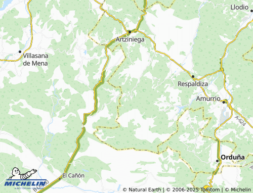 Mapa MICHELIN Añes - ViaMichelin