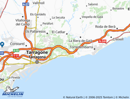 Mapa MICHELIN L'Escorpí - ViaMichelin