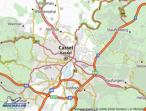 MICHELIN Wesertor map - ViaMichelin