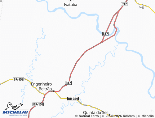 MICHELIN Sussui map - ViaMichelin