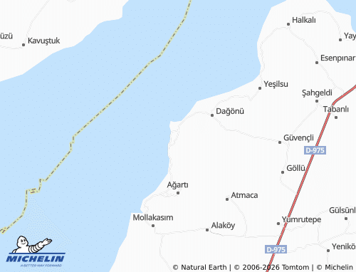 Kaart MICHELIN Özyurt - ViaMichelin