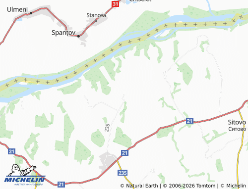 MICHELIN Malak Preslavets map - ViaMichelin