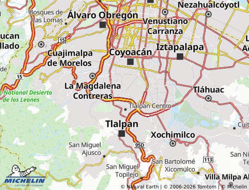 Kaart MICHELIN Villa Panamericana - ViaMichelin