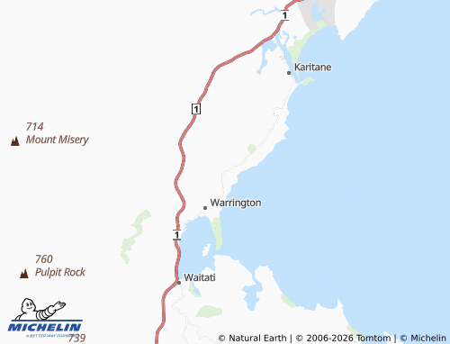 Mapa MICHELIN Omimi - ViaMichelin