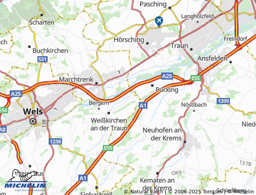 MICHELIN Sinnersdorf map - ViaMichelin