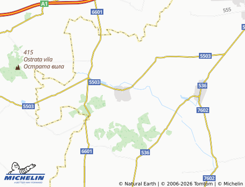Mappa MICHELIN Boyadzhik - ViaMichelin