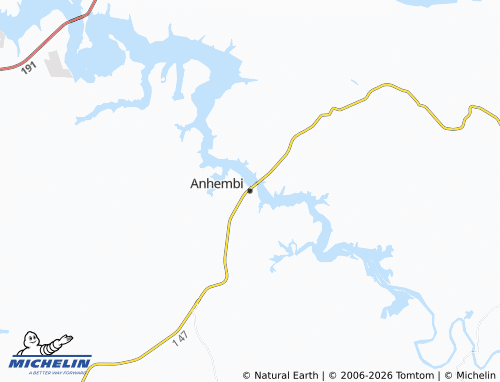 Mapa MICHELIN Anhembi - ViaMichelin