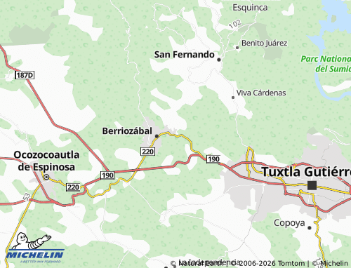 MICHELIN Lindos Aires map - ViaMichelin