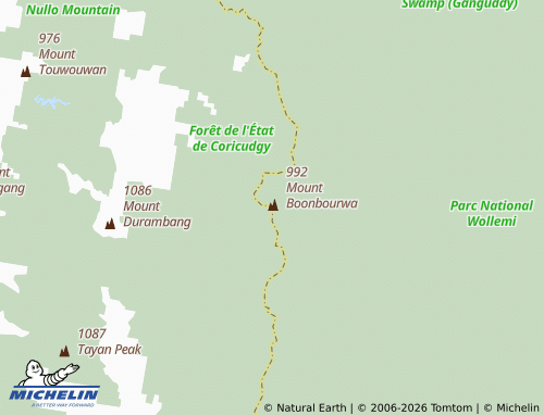 Mapa MICHELIN Wollemi - ViaMichelin