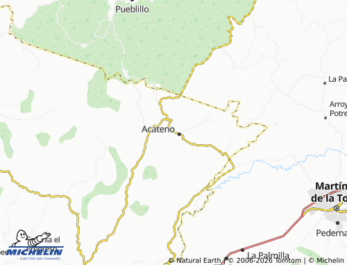 Mappa MICHELIN La Guadalupana - ViaMichelin