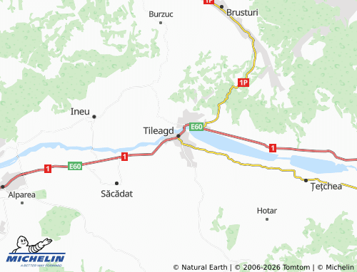 MICHELIN-Landkarte Thelegd - ViaMichelin