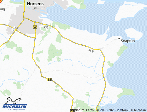 Mapa MICHELIN Skjold - ViaMichelin