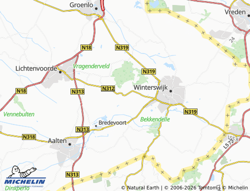 Mapa MICHELIN Corle - ViaMichelin