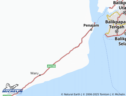 MICHELIN Lawe Lawe map - ViaMichelin